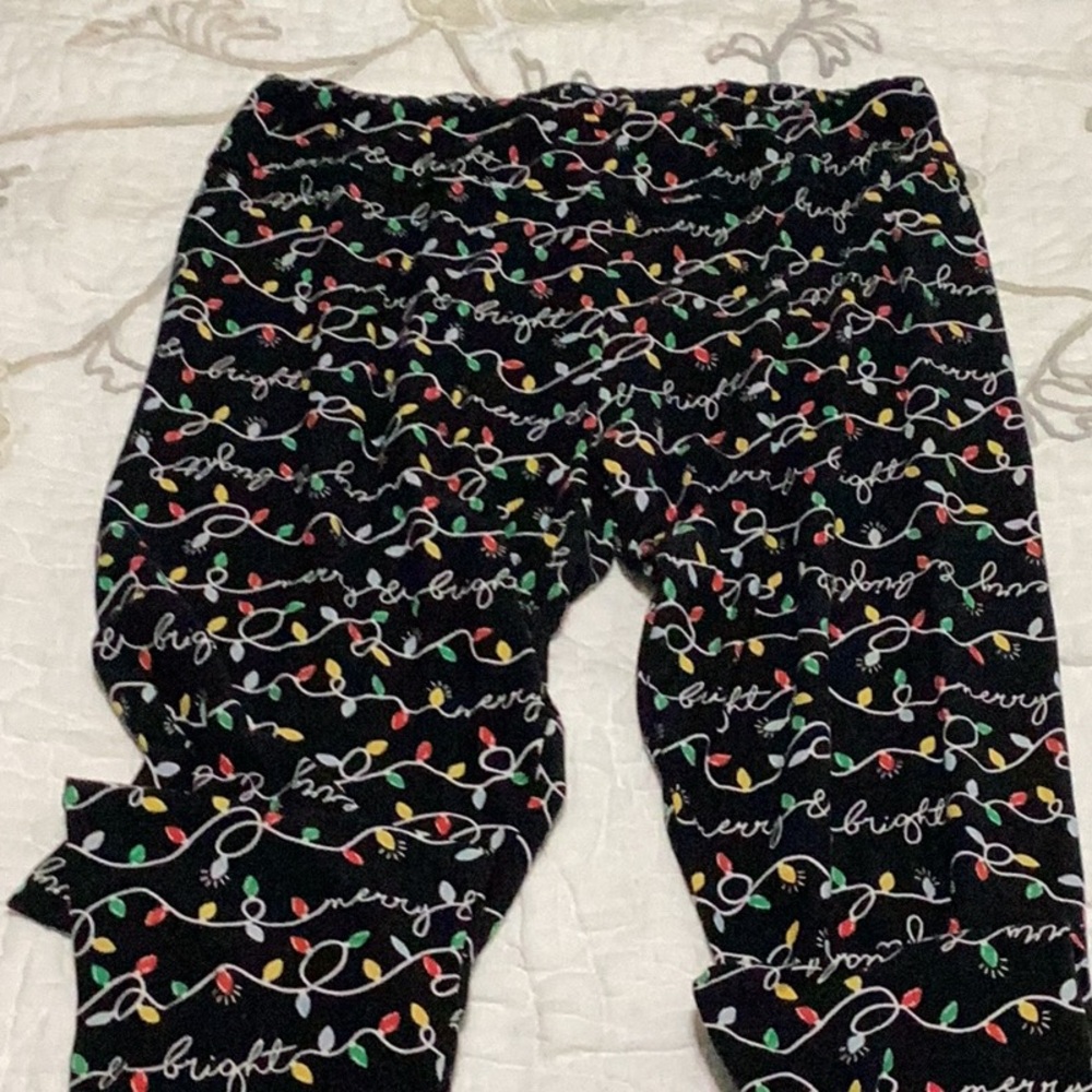 Joy land Christmas light pants.  XXL.